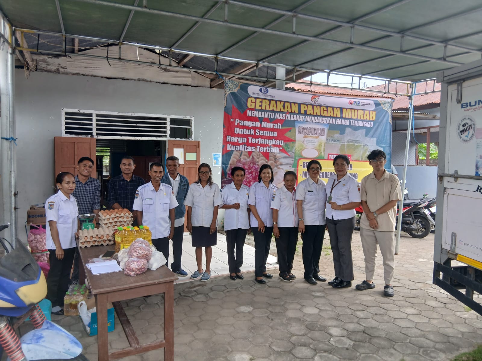 Gerakan Pangan Murah Hadir di Kelurahan untuk Membantu Masyarakat