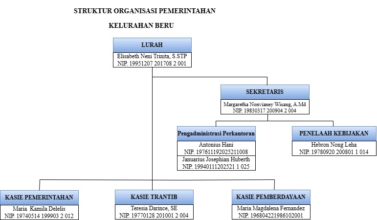 Bagan Struktur Organisasi